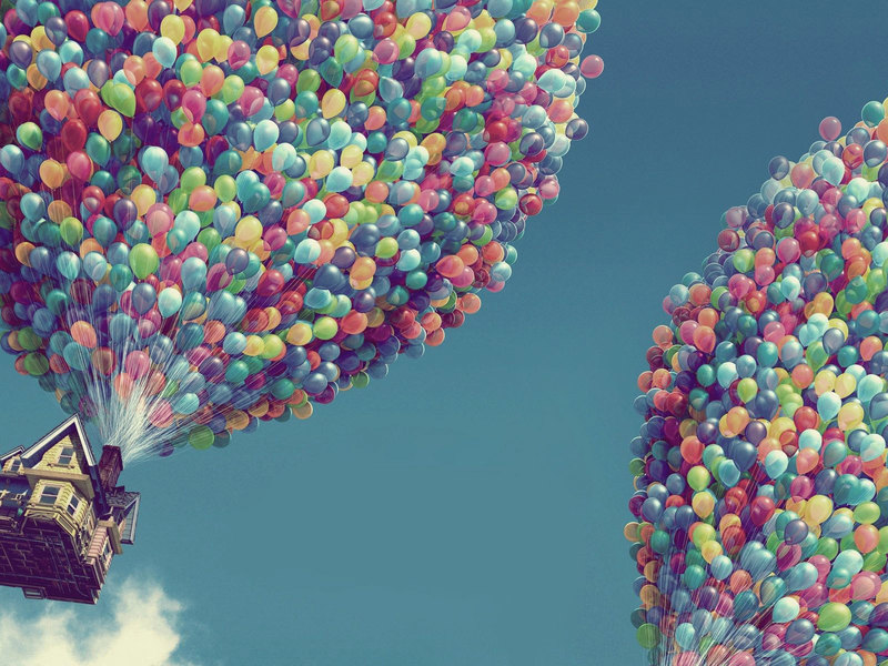 Красивые картинки Воздушные шарики - интересные обои, фото 3