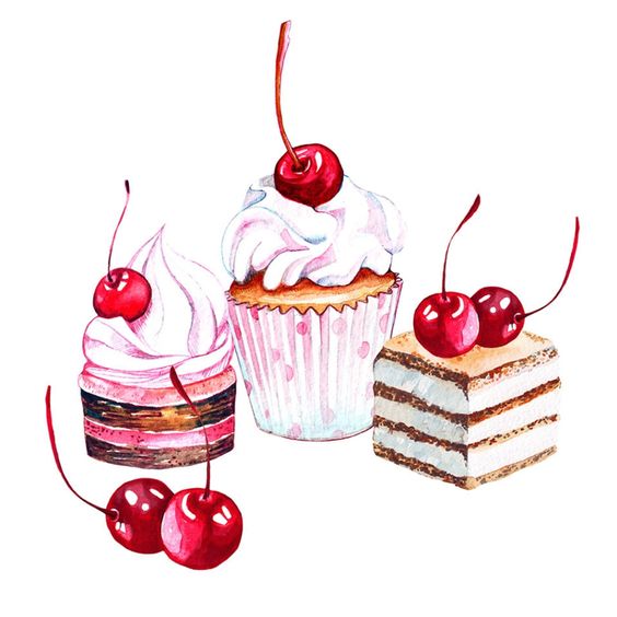 Прикольные и красивые арт-картинки сладостей и вкусностей - сборка 1