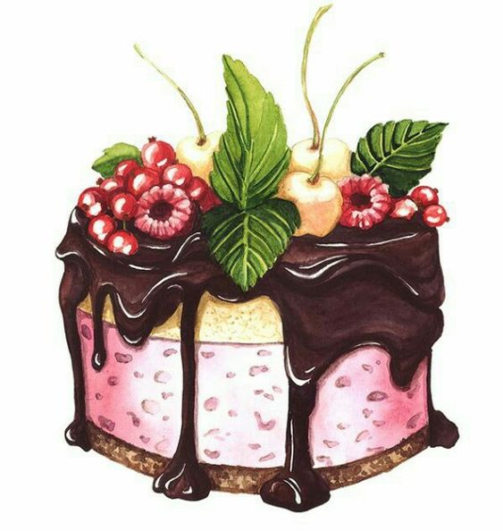 Прикольные и красивые арт-картинки сладостей и вкусностей - сборка 25