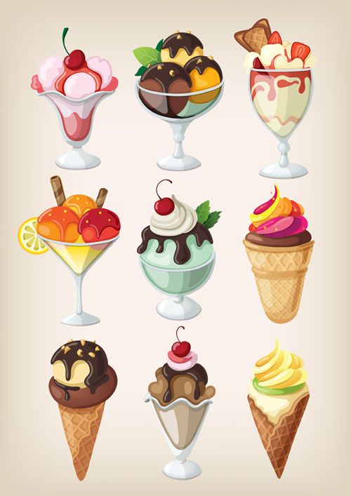Прикольные и красивые арт-картинки сладостей и вкусностей - сборка 28