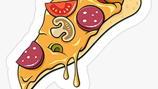 Прикольные и необычные картинки пиццы для срисовки - сборка 8