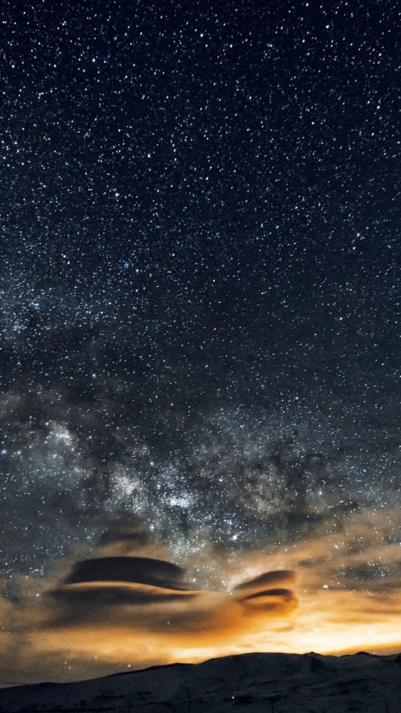 Красивые картинки на телефон Звездное небо на заставку - подборка 6