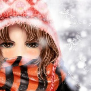 Девушка-зима - удивительные арт картинки, фото, подборка 13
