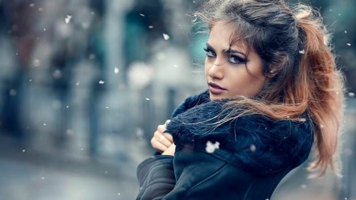 Девушка-зима - удивительные арт картинки, фото, подборка 23