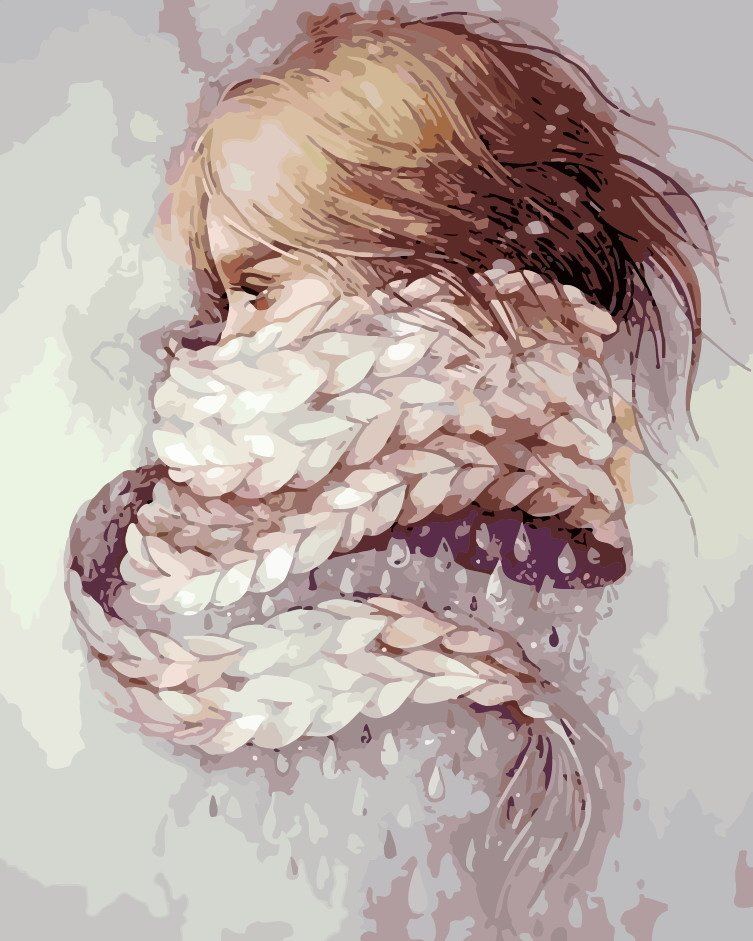Девушка-зима - удивительные арт картинки, фото, подборка 4
