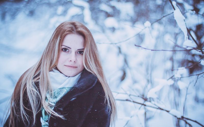Девушка-зима - удивительные арт картинки, фото, подборка 5