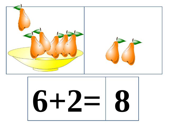 Задачи в картинках для 1 класса по математике в пределах 10 - подборка 11