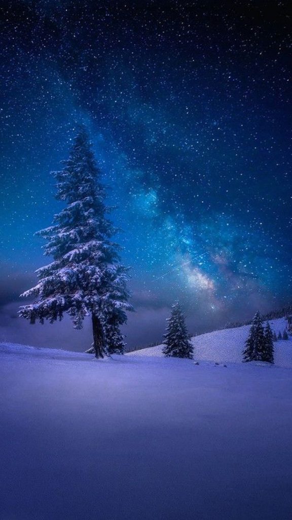 Красивые и красочные картинки зимы на телефон на заставку 15