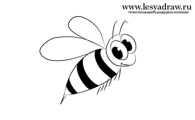Красивые и прикольные картинки, рисунки осы для детей 6
