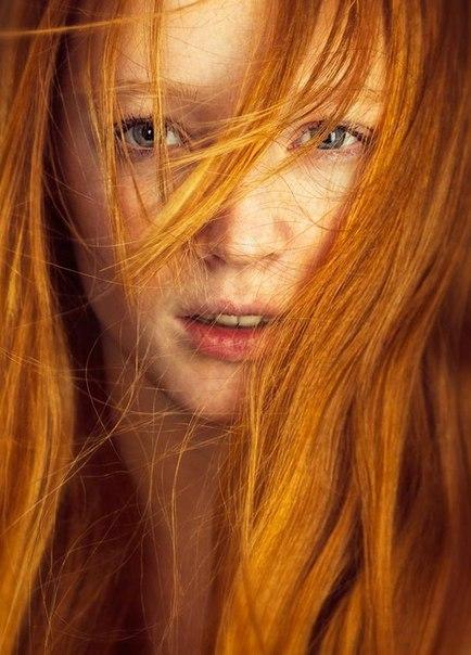 Красивые фото, картинки девушек с рыжими волосами - подборка 16