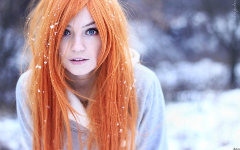 Красивые фото, картинки девушек с рыжими волосами - подборка 23