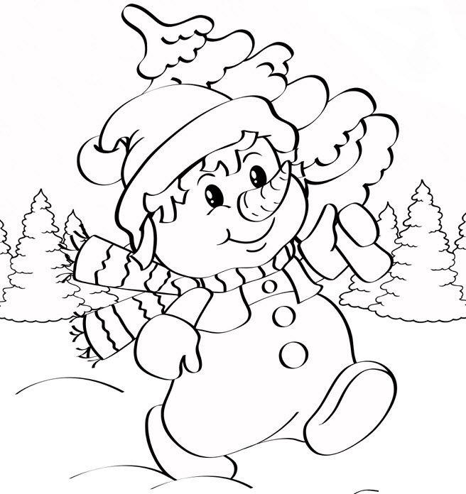 Красивый снеговик - картинки и рисунки. Подборка картинок снеговиков 20