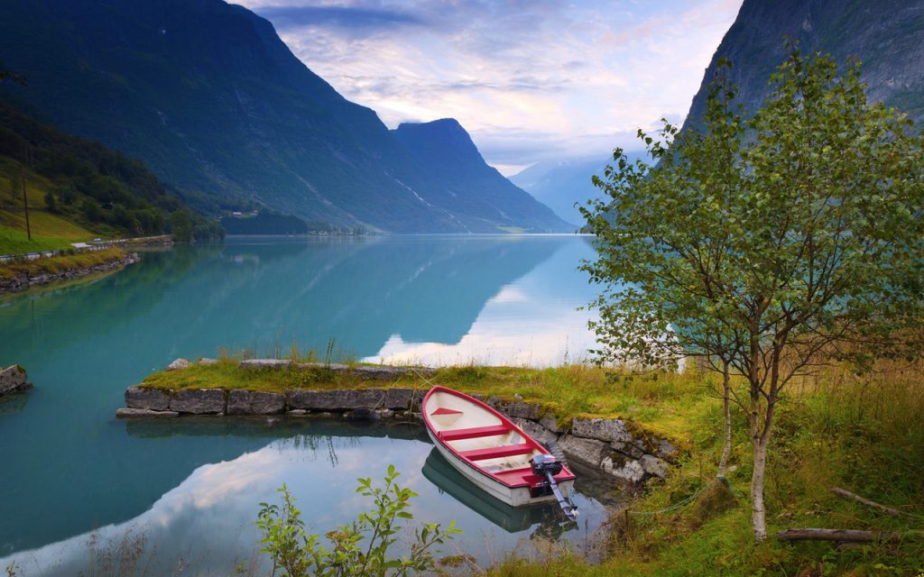 Самые удивительные и красивые фото, картинки Норвегии - сборка 6