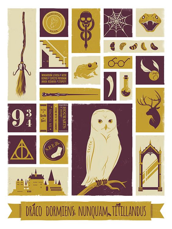 Красивые стикеры и наклейки Гарри Поттер - коллекция 46 картинок 2