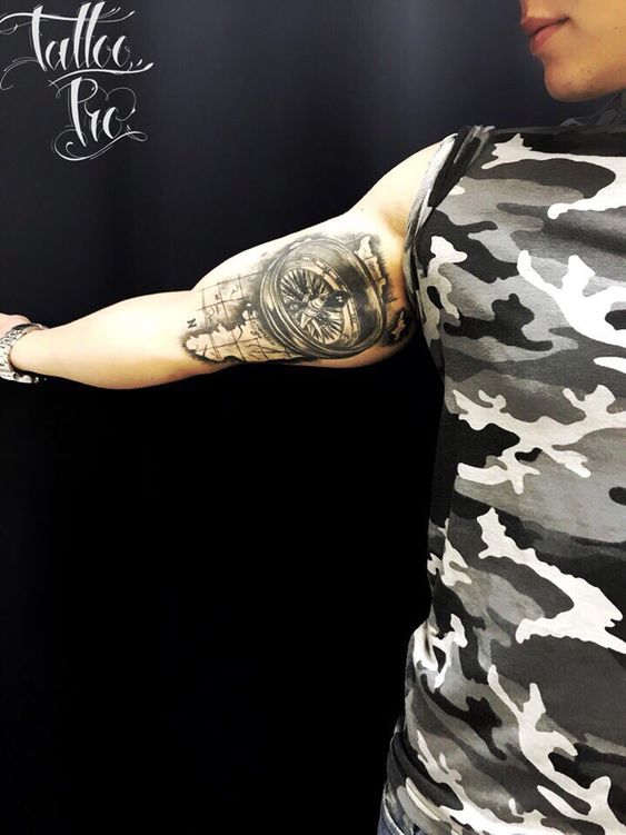 Классные и крутые татуировки на руках и на бицепсе - картинки, фото 17