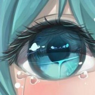 Красивые арт аниме картинки глаза девушек, их лицо - подборка 8