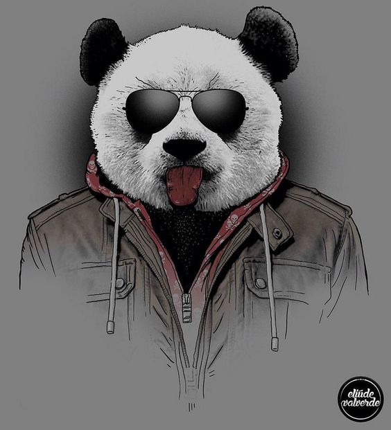 Красивые картинки и изображения панды, панд - подборка артов 9