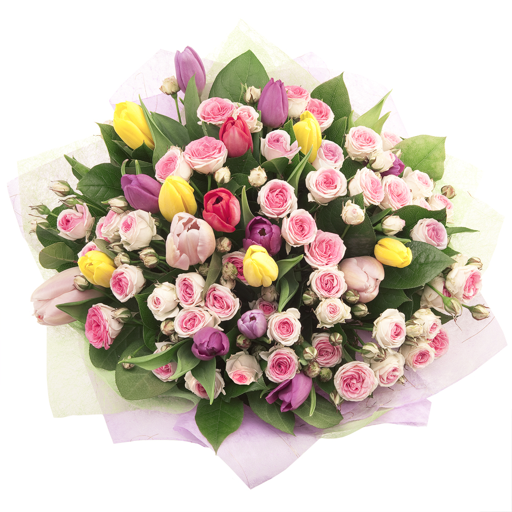 Весенний букет цветов - красивые 20 фото и картинок 20