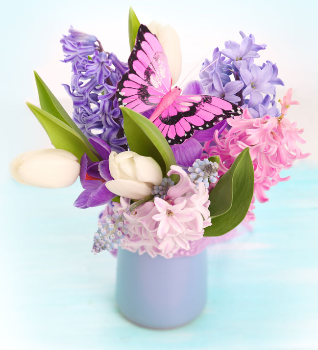 Весенний букет цветов - красивые 20 фото и картинок 8