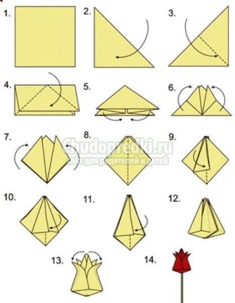 Красивые картинки оригами из бумаги для начинающих   сборка 17