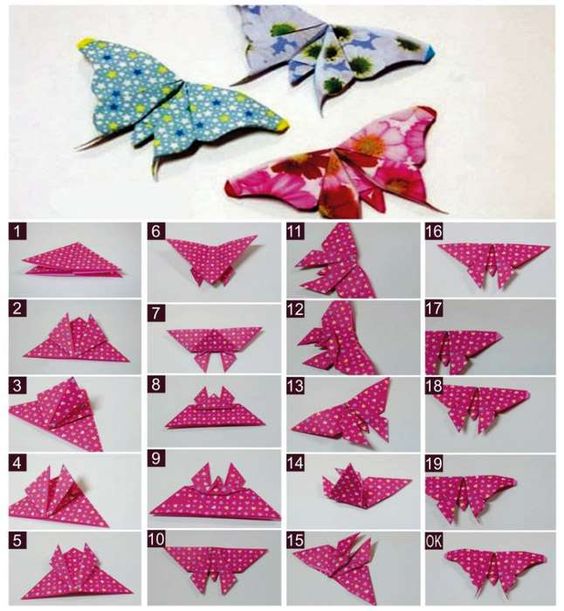 Красивые картинки оригами из бумаги для начинающих - сборка 5