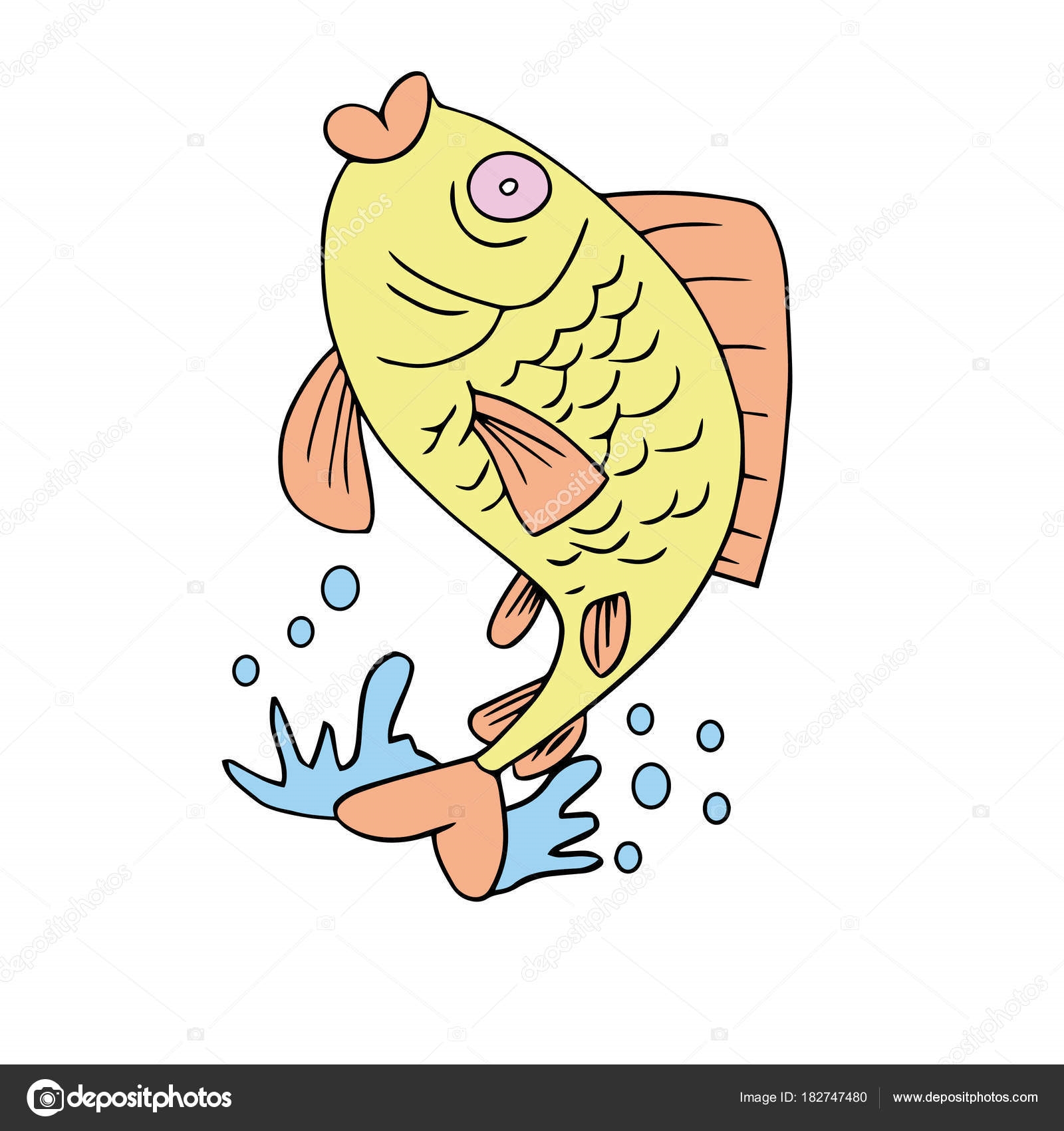 Картинки рыбки для детей на белом фоне (19)