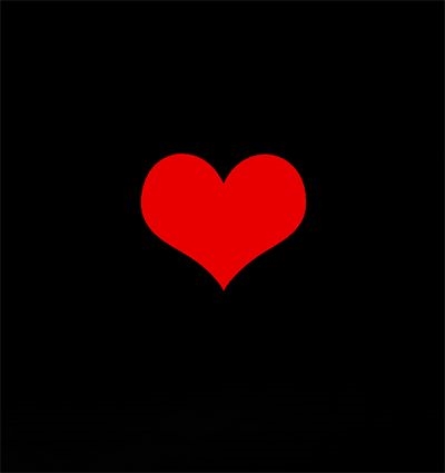 Сердце картинки на черном фоне013