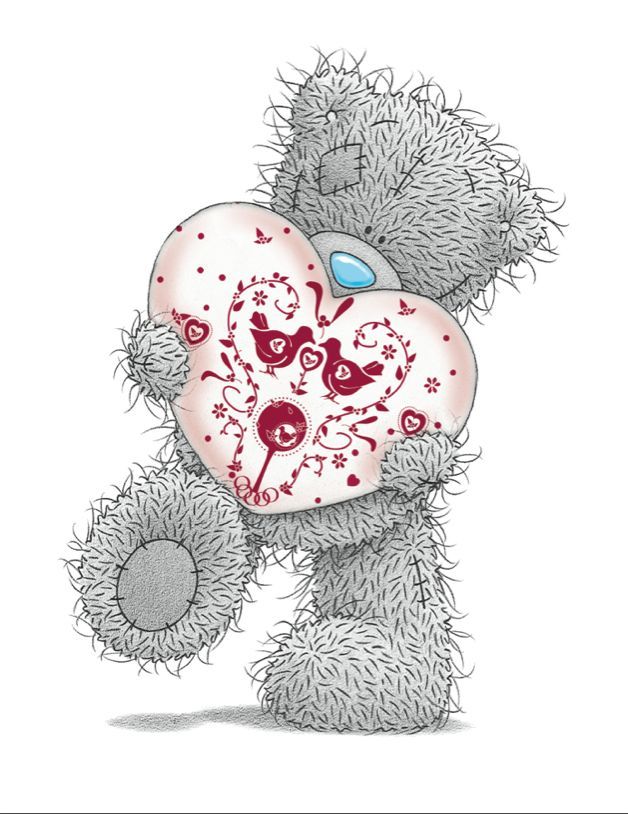 Медвежонок тедди рисунок