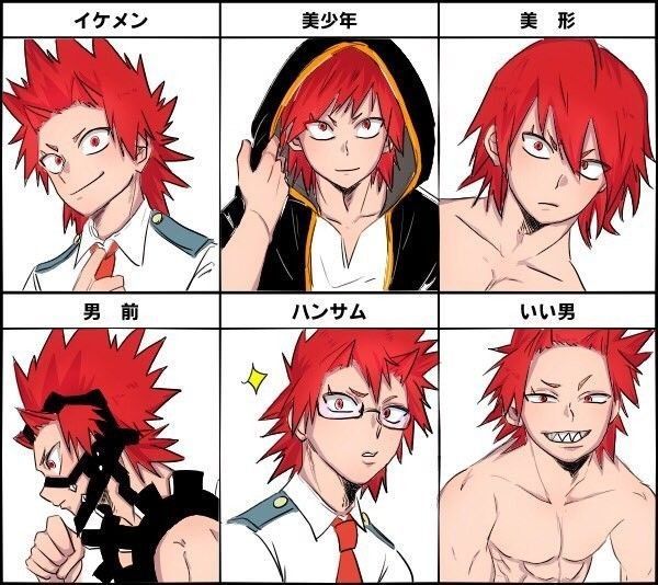 Аниме персонажи с короткими красными волосами (8)