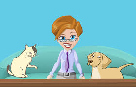 Графические рисунки кошек и собак - подборка (1)