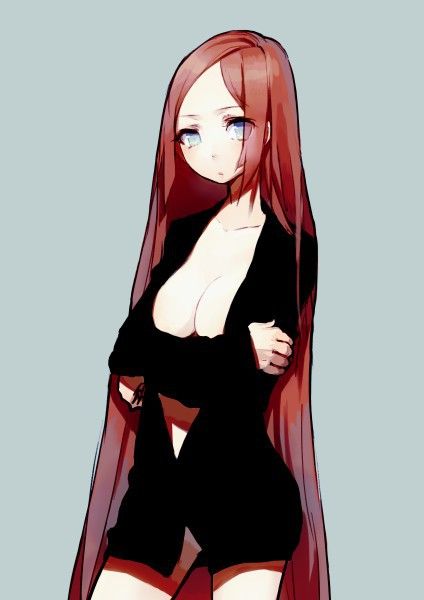 Девушка с рыжими волосами арты (16)