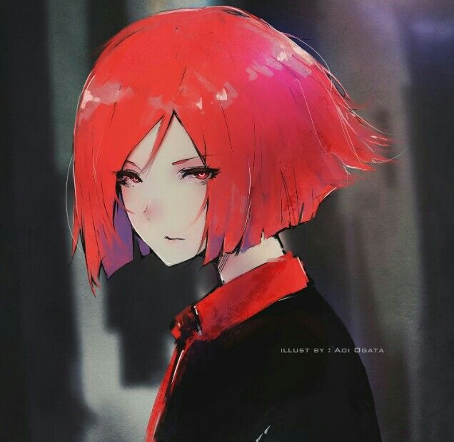 Девушка с рыжими волосами арты (9)
