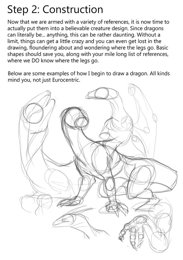 Картина дракона карандашом - очень красивые (6)