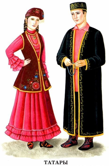 Картинки костюмов народов России для детей (14)