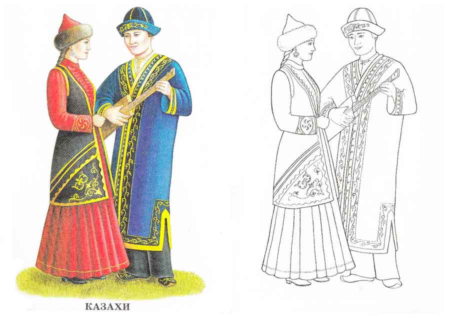 Картинки костюмов народов России для детей (19)