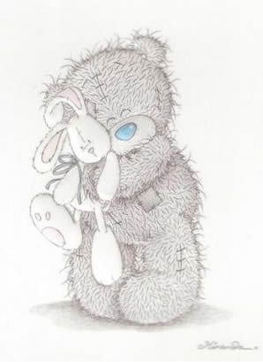Картинки нарисованные Мишки Тедди (55)