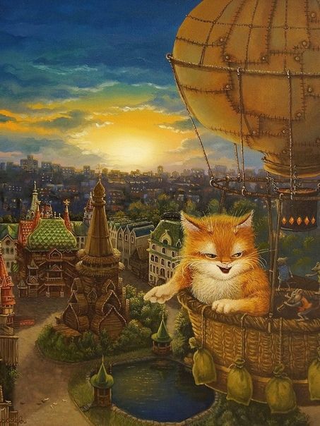 Картинки сказочного кота (1)