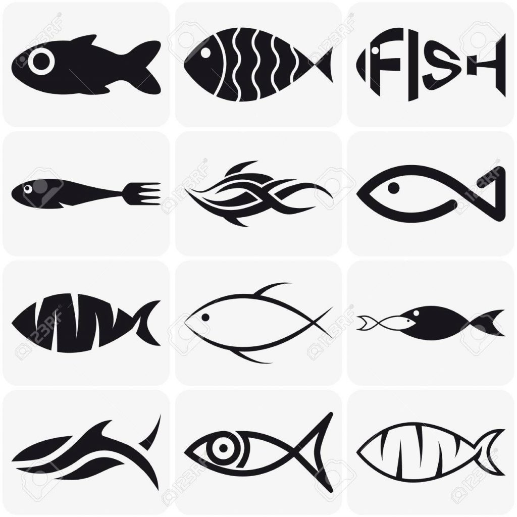 Кости рыбы рисунок и картинки (1)