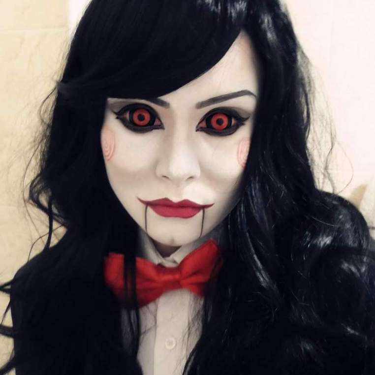 Кровавая Мэри макияж на Хэллоуин (1)