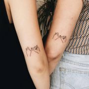 Совместные татуировки для друзей   подборка фото (17)