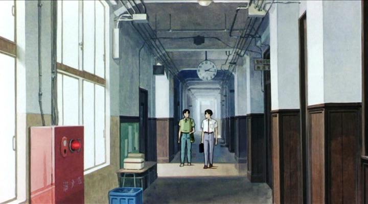 Фон аниме школьный коридор   картинки (12)