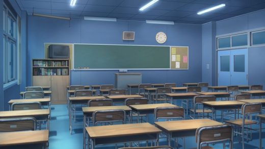 Фон аниме школьный коридор   картинки (4)