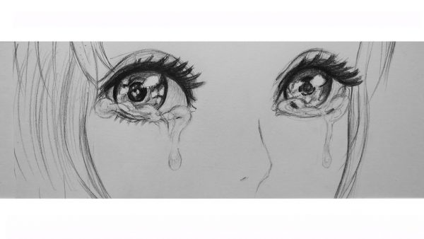 Рисовать грустное аниме