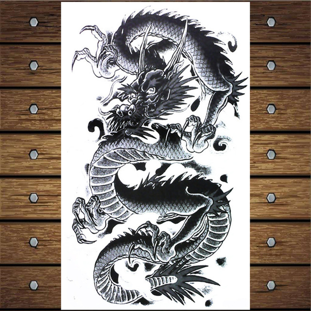 Крутые картинки тату китайский дракон (19)