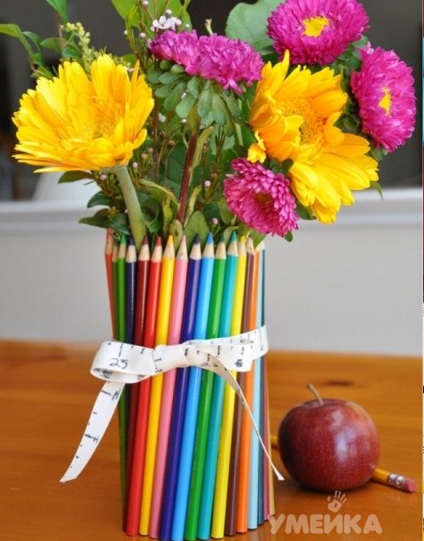 Цветочные композиции к дню учителя - фото (1)