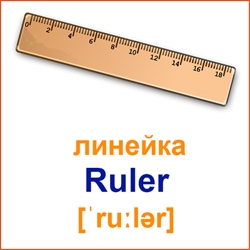 Rule word. Линейка на английском. Ленейкана английском языке. Ruler на английском. Карточки для детей линейка.