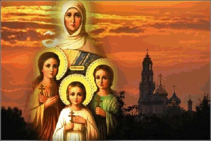 30 сентября День святых мучениц Веры, Надежды, Любови и матери их Софии011