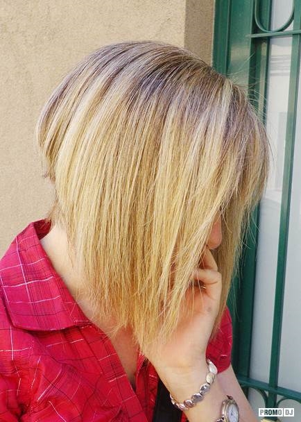 Блондинки с короткими волосами на аву со спины014