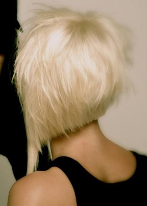 Блондинки с короткими волосами на аву со спины022