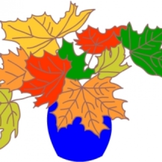 Как нарисовать вазу с осенними листьями поэтапно   подборка (1)